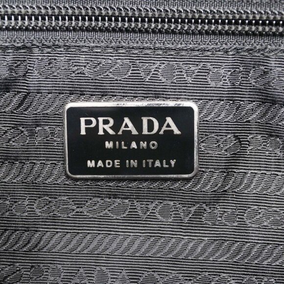Prada Classic Nappa Chain/Leather Woven Strap Bag - Picture 15 of 16